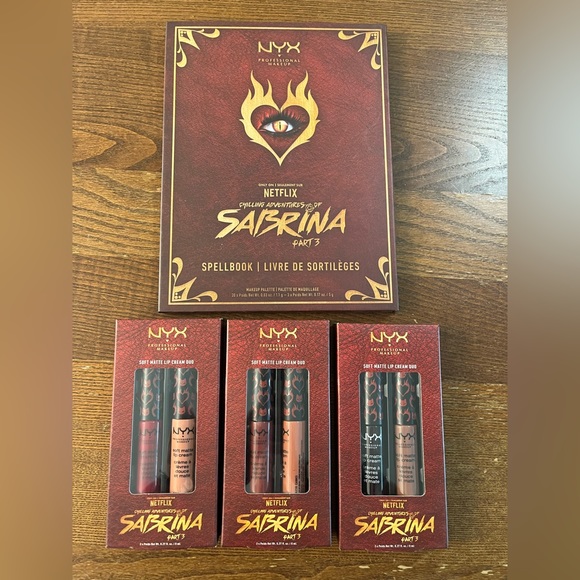 NYX Chilling Adventures of Sabrina Spellbook Palette Complete SET! - Picture 3 of 9